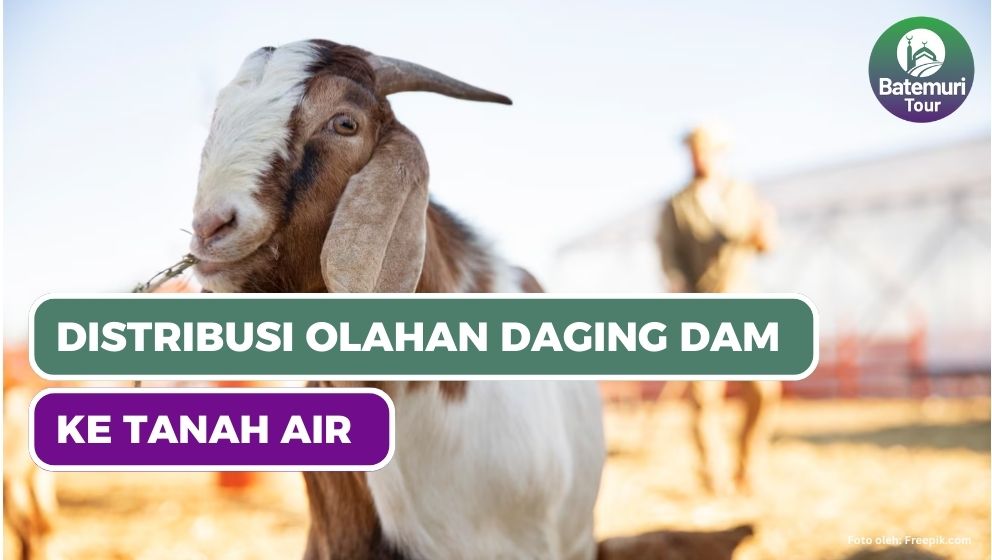 Olahan Daging 3.000 Ekor Kambing Dam Siap Didistribusikan dari Tanah Suci ke Tanah Air